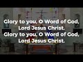 Lenten Gospel Acclamation (Mass of Light - 2010 Revision) | Instrumental