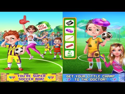 Fun Baby Care Kids Game | Play Fun Soccer Mom's Crazy Day |   Educational Games For Kids