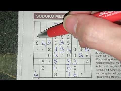Isolation? I will guide you these minutes together. (#479) Medium Sudoku puzzle. 03-17-2020