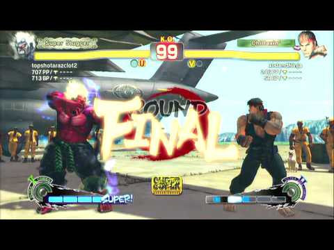 SSF4 - ONI (TOPSHOT) VS RYU (GUAM)