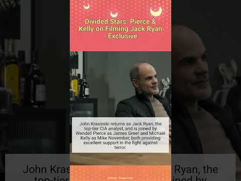 Divided Stars: Pierce & Kelly on Filming Jack Ryan - Exclusive #Shorts #tvnews #tv