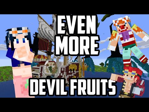 Check Out These INSANE Devil Fruits Added to Minecraft - What Do They Do!?