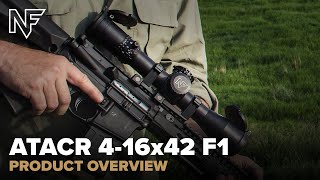Video: Nightforce ATACR F1 4-16x42 ZeroHold Belyst Mil-XT