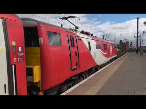 91107 Skyfall, leaving Newcastle, 10th April 2017