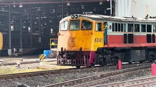 Train in Bangkok. Thailand