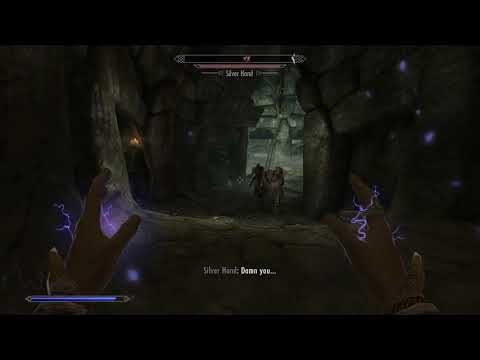 Showing you the power of the Chain Lightning spell