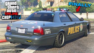 MODDING NEW POLICE CRUISER IN GTA 5 ONLINE! (The Chop Shop DLC Update)