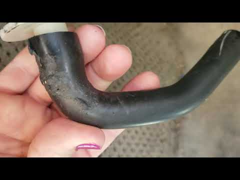 Water in floorboard of Cadillac Srx 2008 A.c. drain clean out