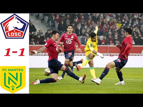 Lille VS Nantes 1-1 Extended Highlights & All Goals 2021 || Ludovic Blas and Burak Yilmaz todayoal