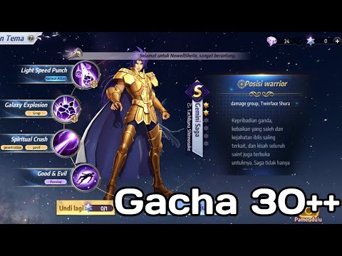 Gacha 30+ For Aiolos !!! Saint Seiya Awakening Indonesia