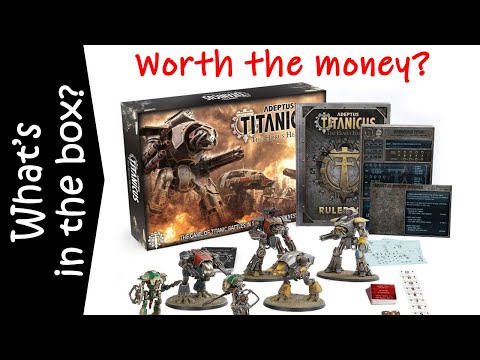 Adeptus Titanicus: The Horus Heresy Starter Set - Unboxing and Review