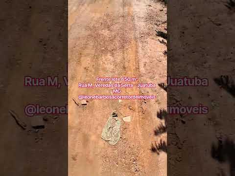 Lote rua M Veredas da Serra Juatuba MG
