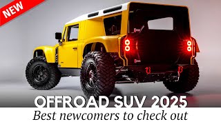 All-New Rugged SUVs for Most Demanding Offroad Adventures