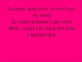 Avril Lavigne - Everybody Hurts (its okay ...