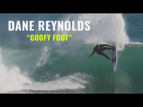 Dane Reynolds as a Goofy Foot