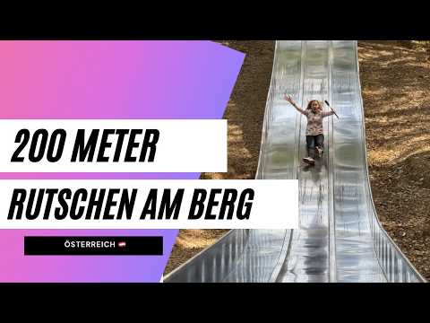 Alle Rutschen im Waldrutschenpark Maria Alm Österreich