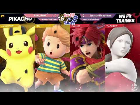 Buff the Bluff 2! - Doubles W. Semis - Remi/H4DS(Y) vs Everest/Mangoman(R)