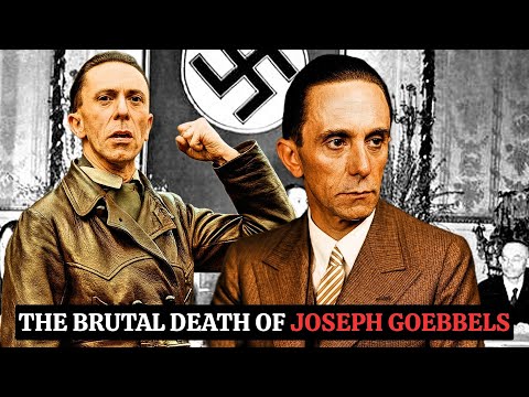 The Brutal End of Joseph Goebbels | The Propaganda Minister’s Final Act 1945