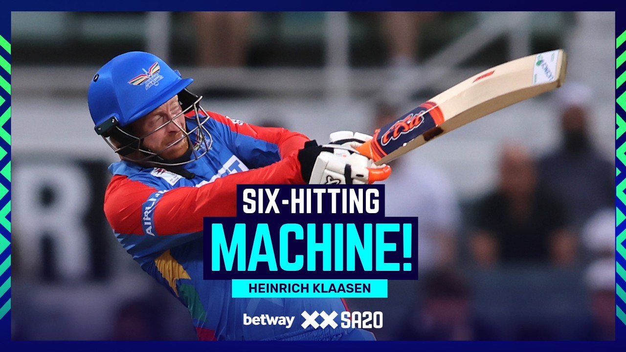 37 sixes in one season! Remember Heinrich Klaasen’s record-breaking 2024...