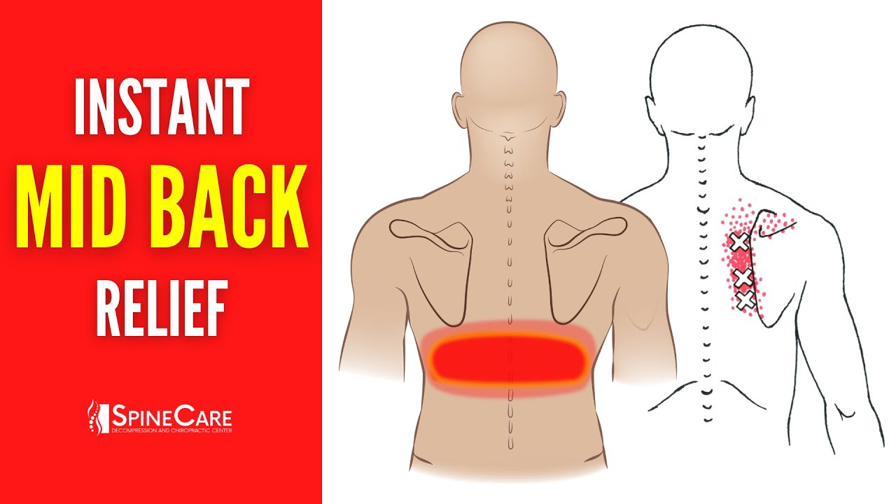How to Relieve Middle Back Pain in SECONDS