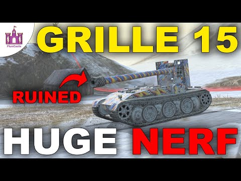 WoT Blitz | Grille 15 getting huge nerf in update 9.1!