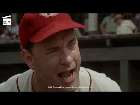 A League of Their Own: There's no crying in baseball HD CLIP