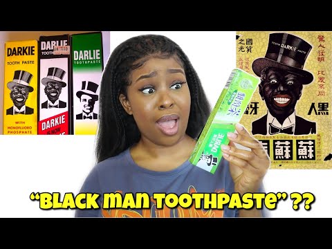 THEY SELL “BLACK PEOPLE TOOTHPASTE” IN CHINA 😳😳 I CANNOT BELIEVE MY EYES