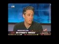 Jon Stewart on Crossfire with Tucker Carlson | October 15, 2004