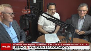 Wideo1: Kwadrans Samorządowy - Mariusz Nowacki (PiS), Tomasz Mikołajczak (KO), Tomasz Malepszy (PL18)