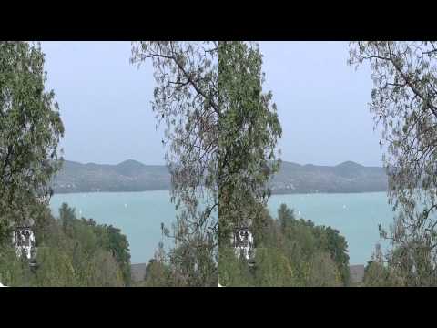 Tihany, Balaton, a Historic site of Hungary 3D Half SBS