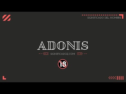 download lagu mp3 mp4 Adonis Significado, download lagu Adonis Significado gratis, unduh video klip Adonis Significado