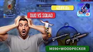 DUO VS SQUAD 🥵 | FREE FIRE