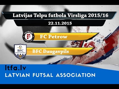 FC Petrow - BFC Daugavpils [LTFA VIRSLĪGA 2015/16 | Highest Division [Highlights]