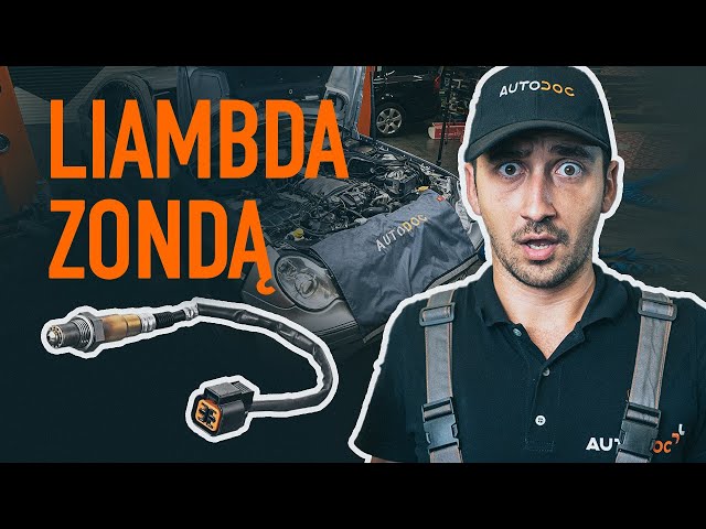 Peržiūrėkite vaizdo įrašo vadovą, kaip pakeisti VW SCIROCCO Lambda jutiklis