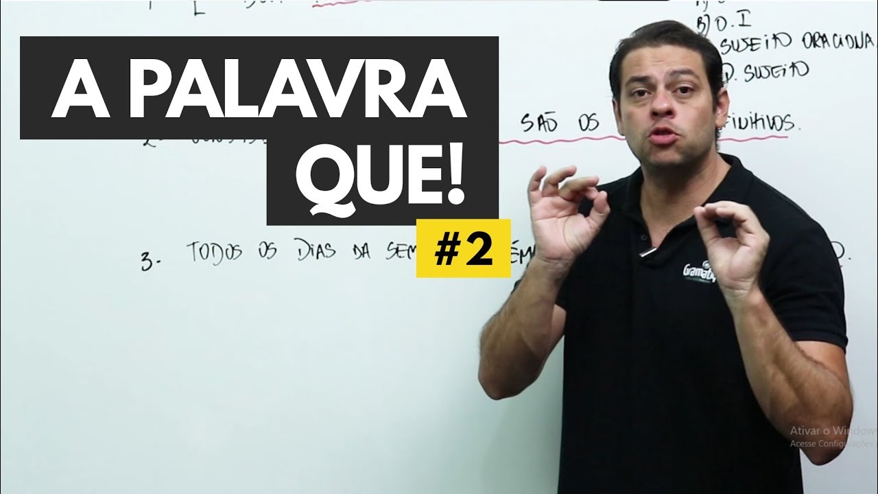 SUJEITO ORACIONAL EM CONCURSOS PÚBLICOS | #AULA10 - Sintaxe com Pedro Lima