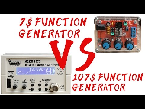 7$ Function Generator VS 107$ Function Generator Video