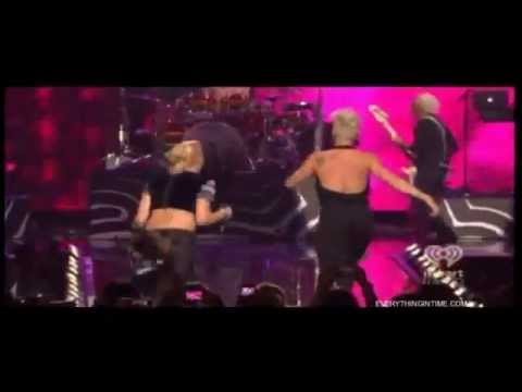 No Doubt with Pink (P!nk) - Just a Girl [live iHeartRadio Festival 2012]