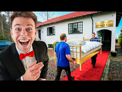 Jeg åbnede et Hotel i Jas & Mikas hus, uden de vidste det