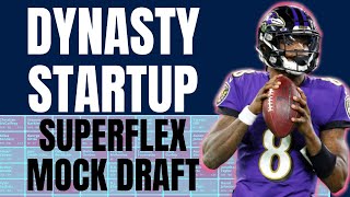 Dynasty Startup Mock Draft! Superflex Strategy: Fantasy Football 2021