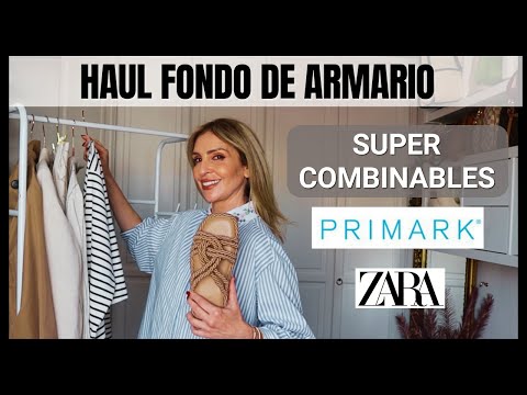 HAUL PRIMARK/ ZARA con prendas de FONDO DE ARMARIO (tu Asesora de Imagen y Moda)