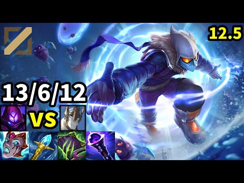 Malzahar Mid vs Galio - KR Master | Patch 12.5