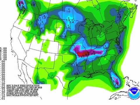 September 9 Weather Xtreme Video - Afternoon Edition