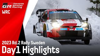 TGR-WRT Rally Sweden 2023 - Day 1 highlights