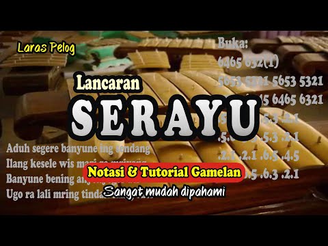 Lancaran SERAYU - Notasi & Tutorial Gamelan
