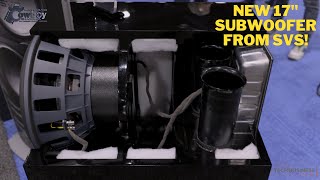 NEW 17" SUBWOOFER From SVS Sound! | CEDIA 2024