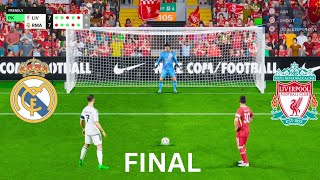 Liverpool vs Real Madrid / UEFA Champions League Match / Cup FINAL / Penalty Shootout