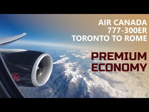YouTube thumbnail for Air Canada Boeing 777-300ER