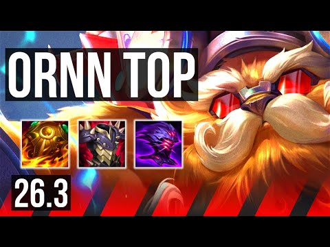ORNN vs GAREN (TOP) | 6k gold comeback | KR Master | 26.3
