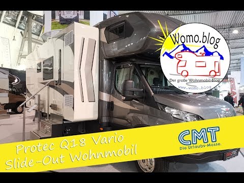 CMT 2019: Slide-Out ist angekommen. Protec Slide-Out