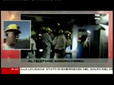 Sardegna - Carbosulcis occupazione di Nuraxi Figus